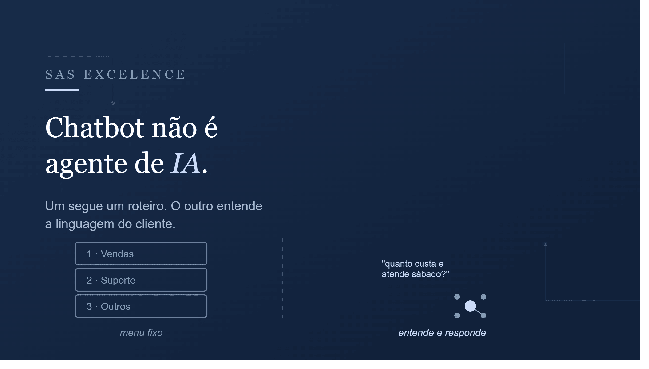 Chatbot não é agente de IA: por que a diferença muda o seu atendimento